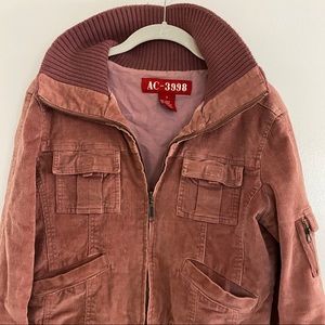 Rose-pink Bomber Jacket